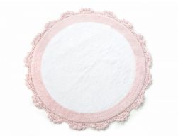 DOREEN Pembe/Beyaz (розовый/белый) Коврик для ванной (DOREEN Pembe/Beyaz)